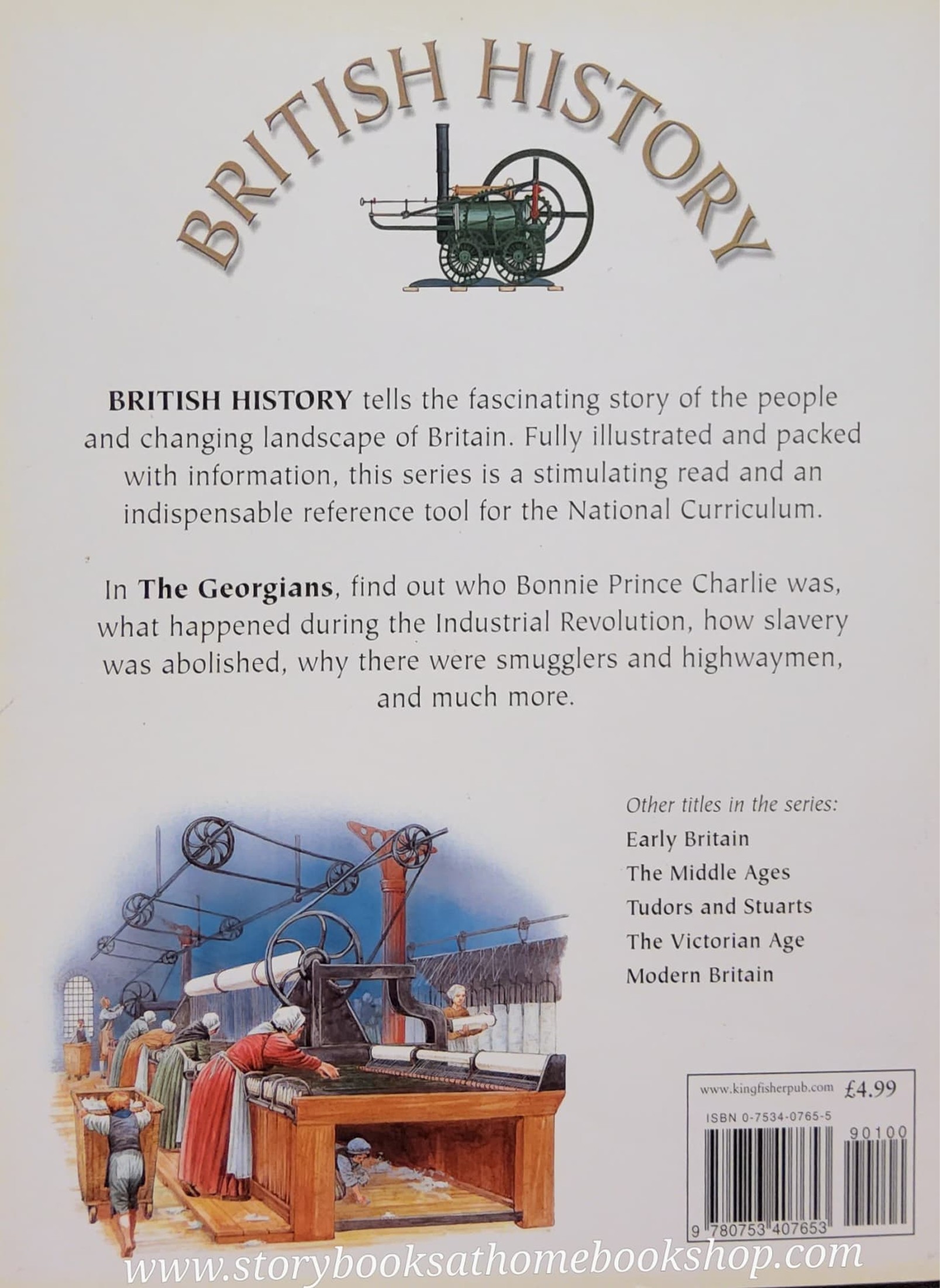 KNOWLEDGE BOOK** ♥️♥️BRITISH HISTORY THE GEORGIANS 1714-1837