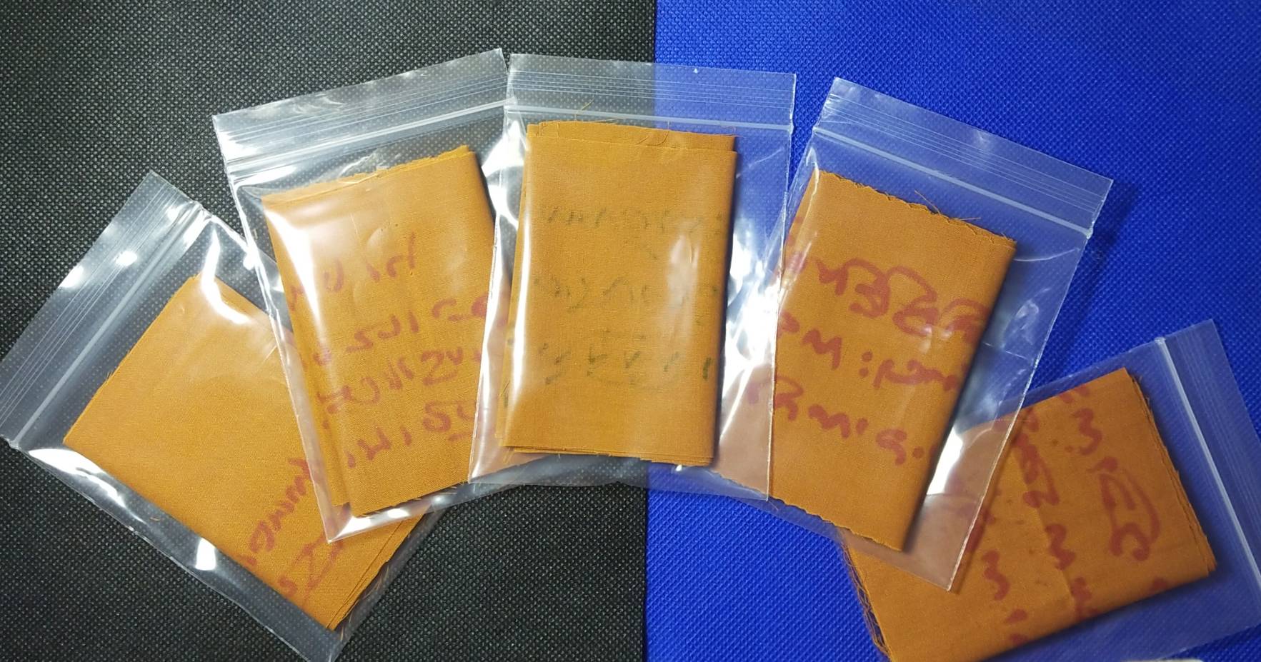 ผ้ายันต์ กันภัยพิบัติ (จารมือ) หลวงปู่สิงห์โต จิตฺตธมฺโม สำนักสงฆ์ป่าทรงธรรม จ.อุบลราชธานี