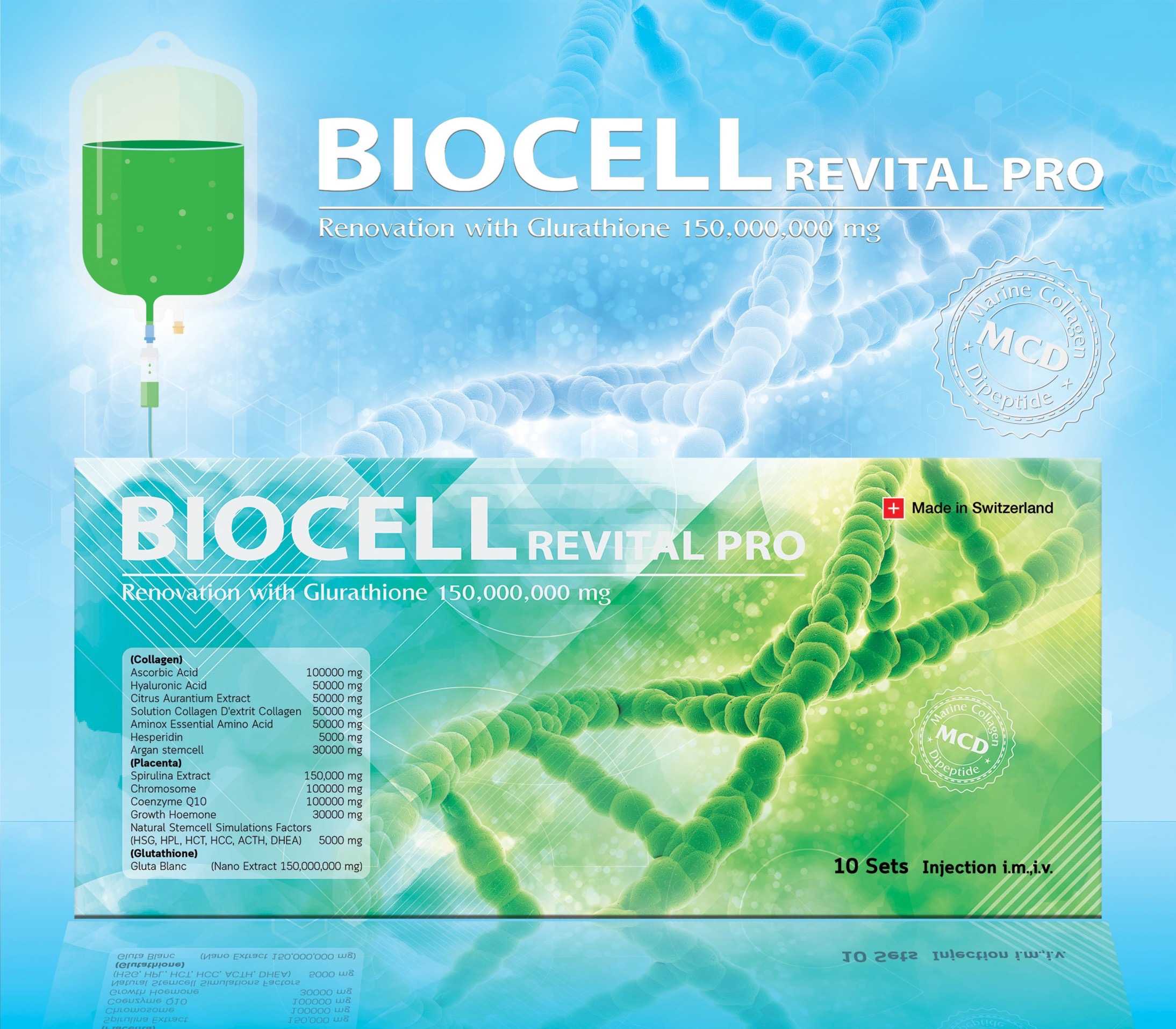 BIOCELL GLUTA 150000000mg