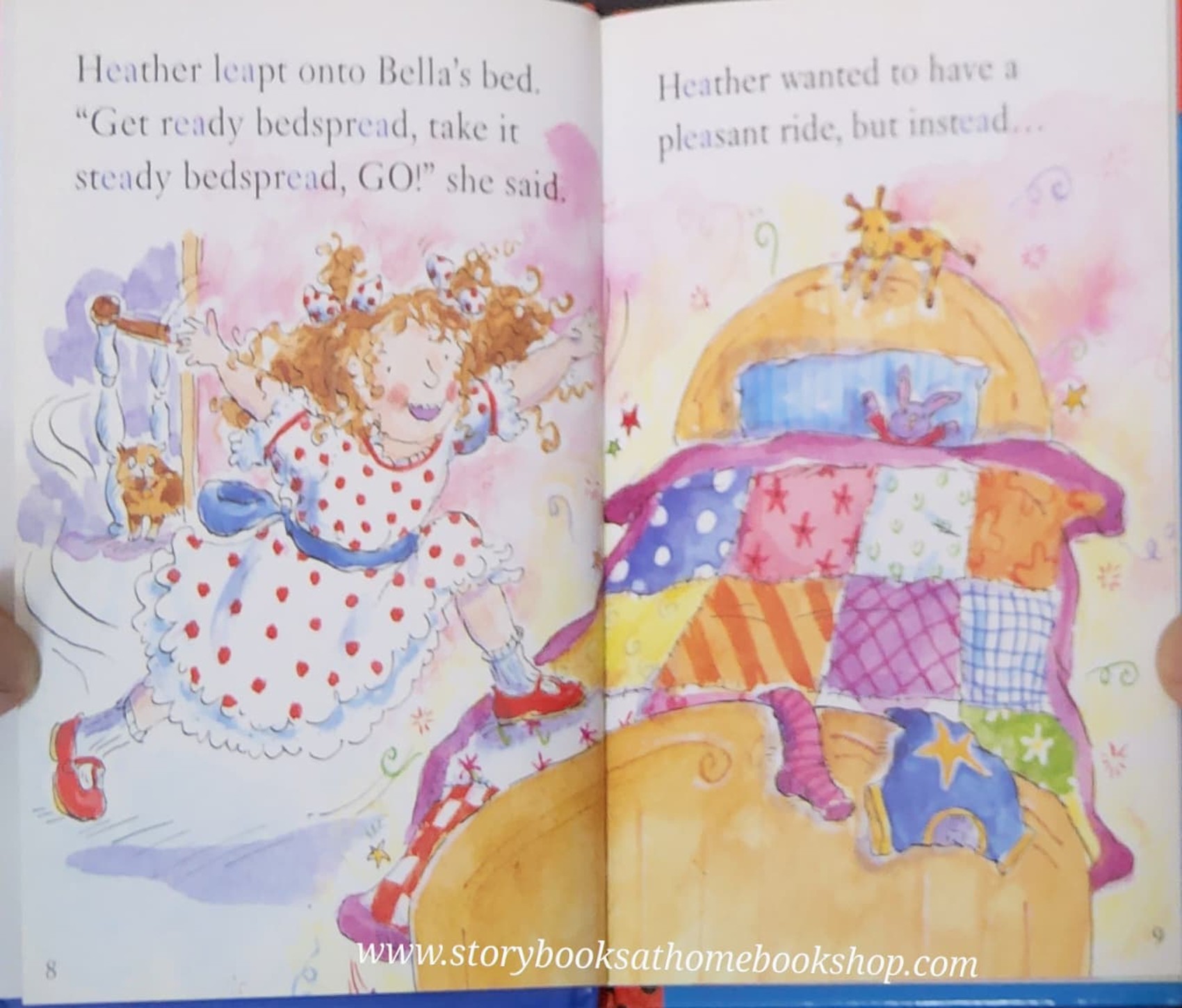 หนังสือนิทานปกแข็ง** 🍅PHONICS BELLA'S BEDSPREAD #12