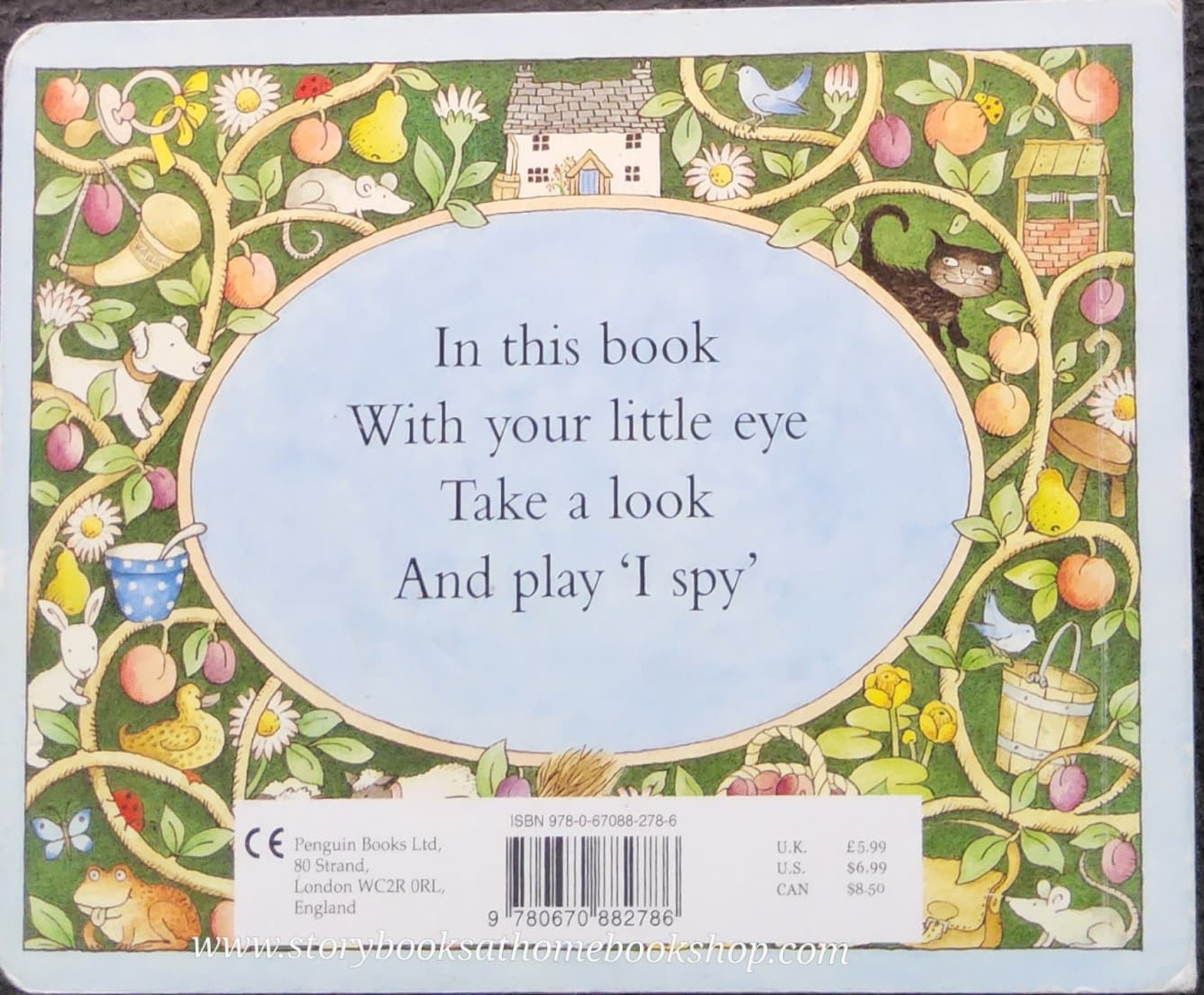 RECOMMENED BOOK **BOARD BOOK** 🍅EACH PEACH PEAR PLUM BY JANET AND ALLAN AHLBERG