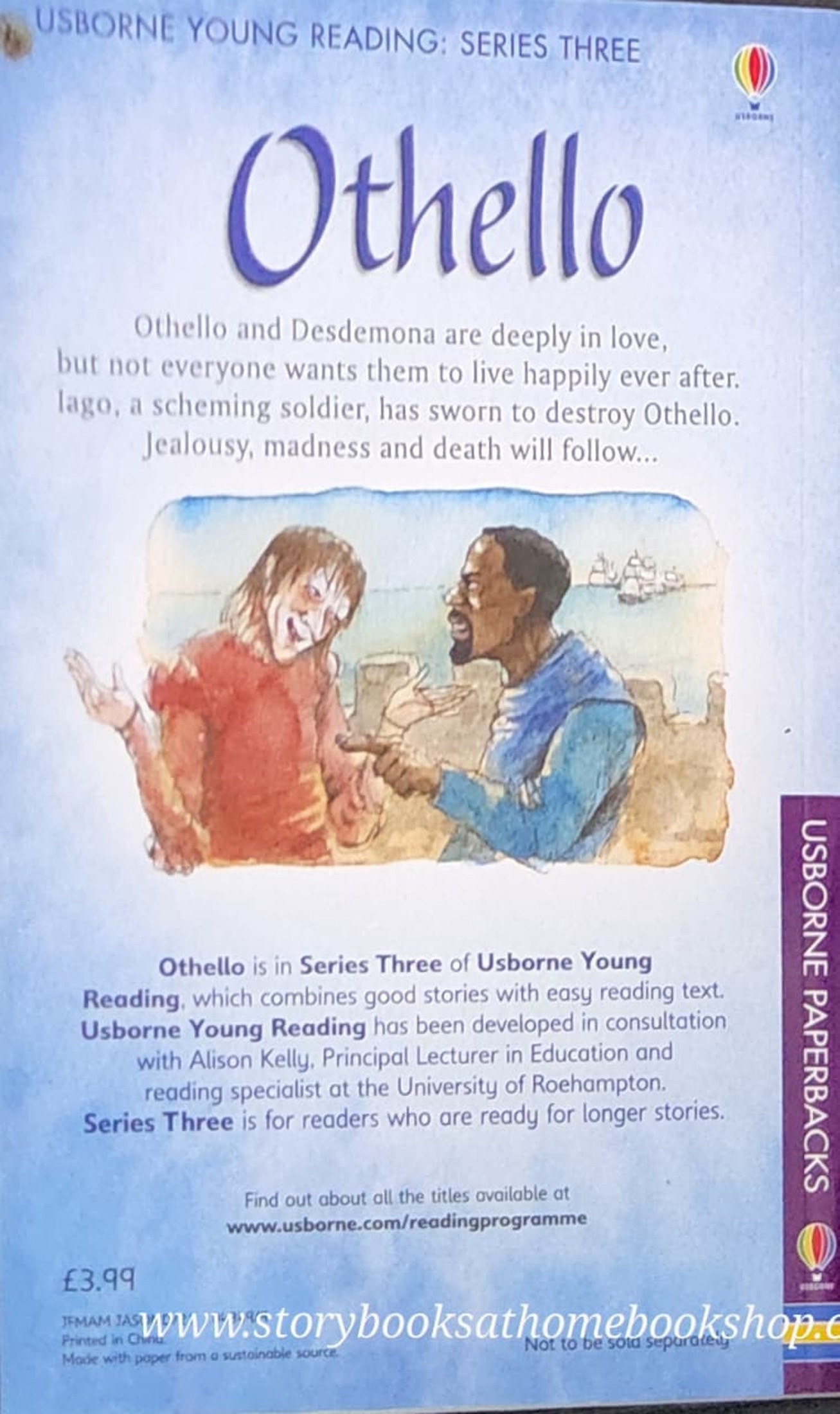 หนังสือนิทานปกอ่อน** ♥️USBORNE YOUNG READING: OTHELLO