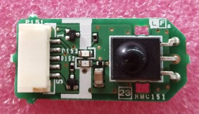 คีย์รับรีโมททีวี SHARP ของแท้ถอดจากเครื่อง ใช้กับรุ่น 2T-C42BD1X 2T-C42BD8X LC-40LE380X 2T-C42BB1M LC-40LE265X 2T-C42BG1X พาร์ทKG677FM