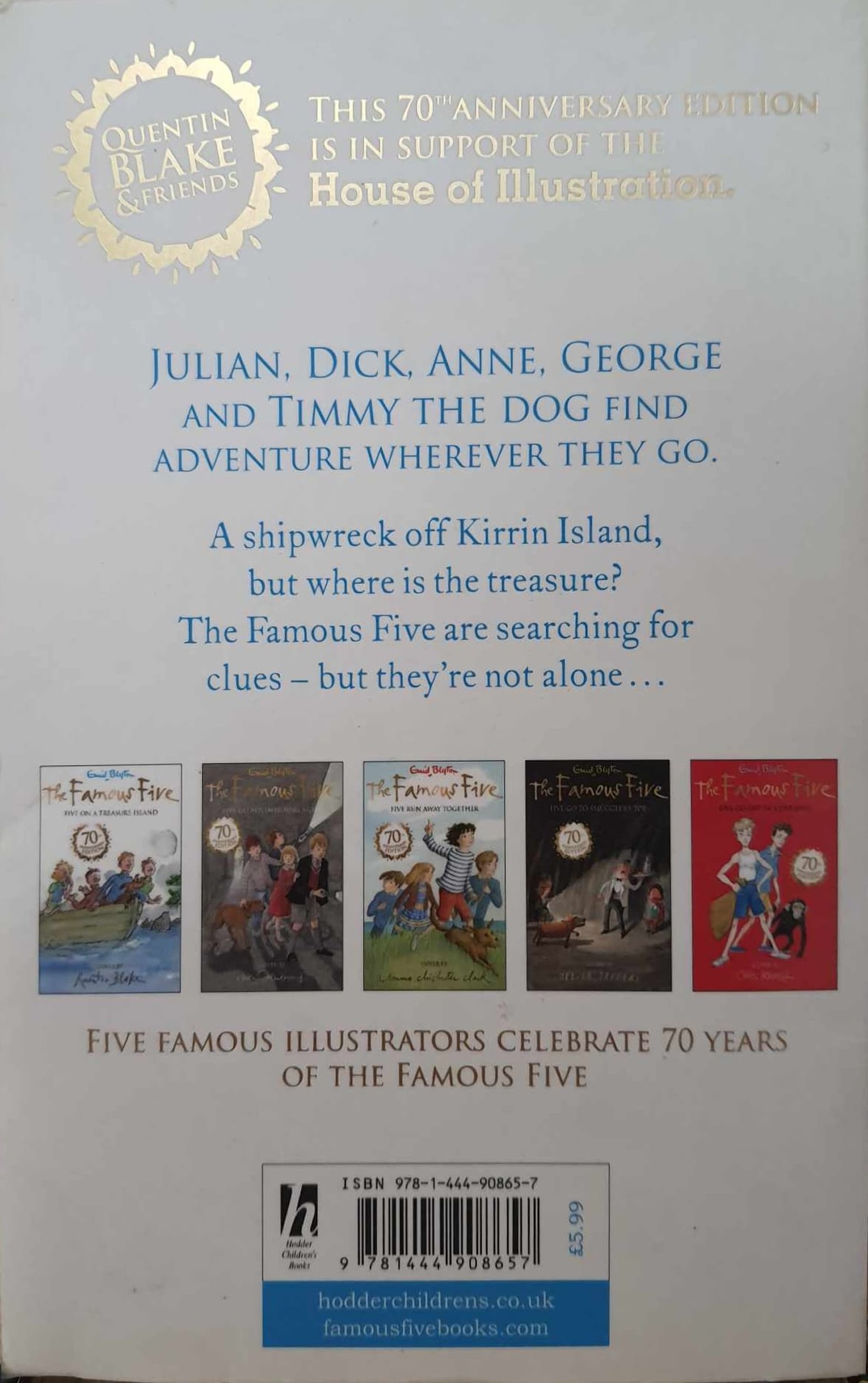 วรรณกรรมเยาวชน** **หนังสือนิทานปกอ่อน** 🍅🍓THE FAMOUS FIVE:FIVE ON A TREASURE ISLAND BY ENID BLYTON