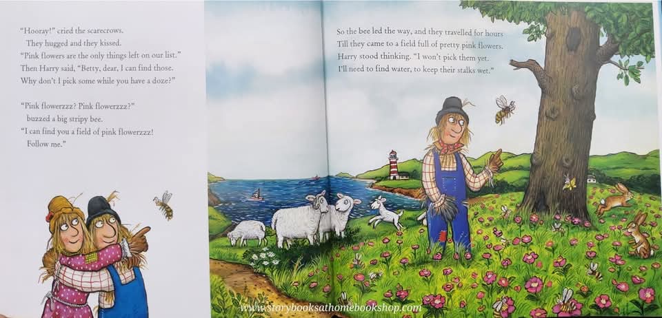 หนังสือนิทานปกแข็ง** 🍅🍅THE SCARECROWS' WEDDING BY JULIA DONALSON.AXEL SCHEFFLER