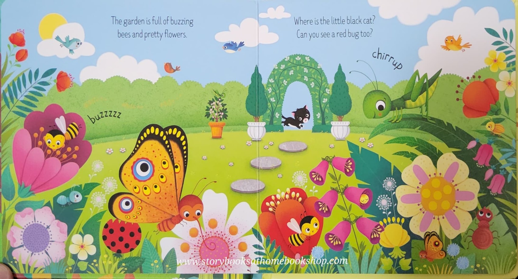 BOARD BOOK** ♥️USBORNE: THE GARDEN