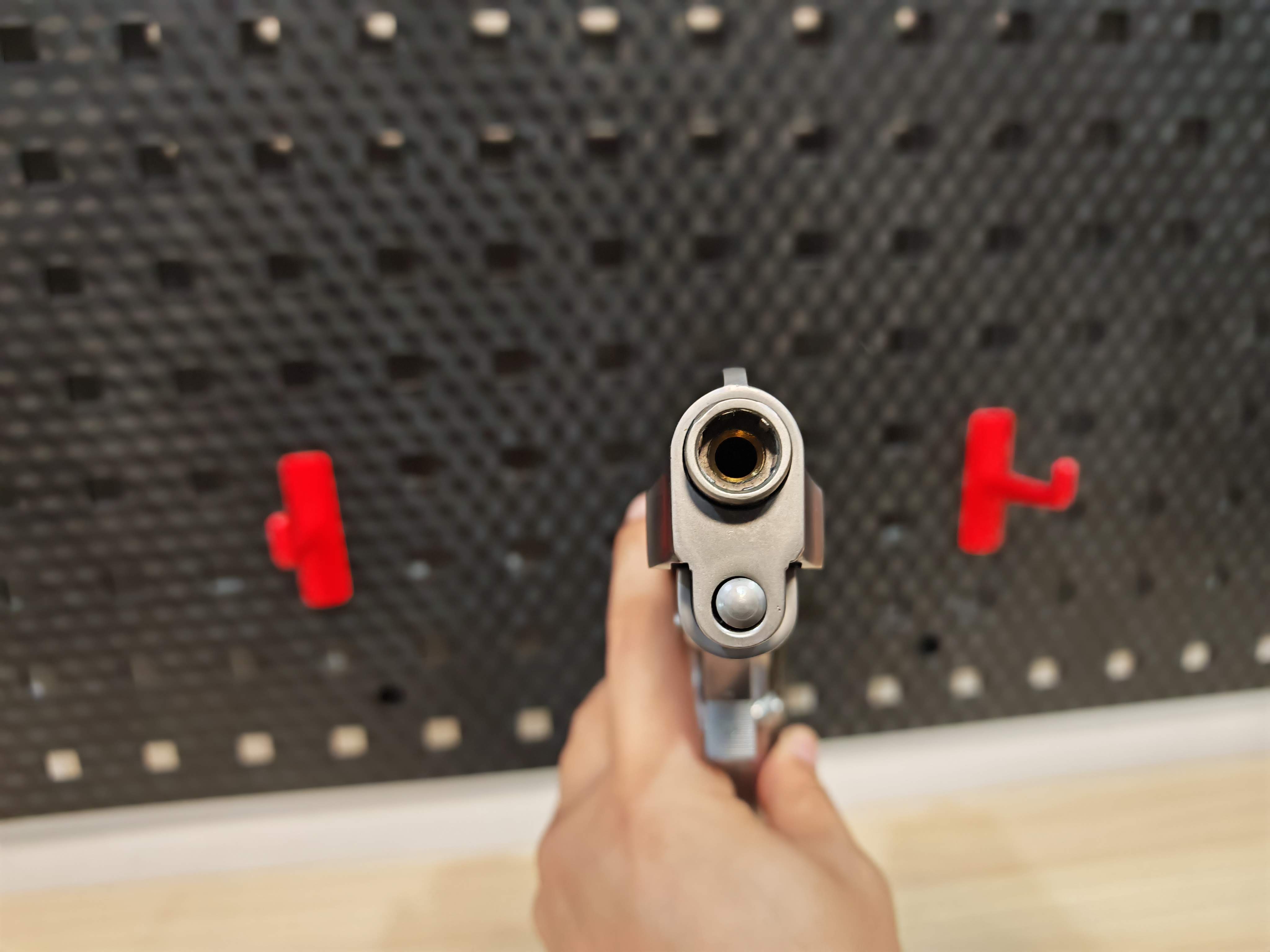 WE Beretta M92 Semi Version GBB เงิน ไต้หวัน BB Gun บีบีกัน แบบแก๊ส ปืนอัดลม มือสอง Airsoft Gun