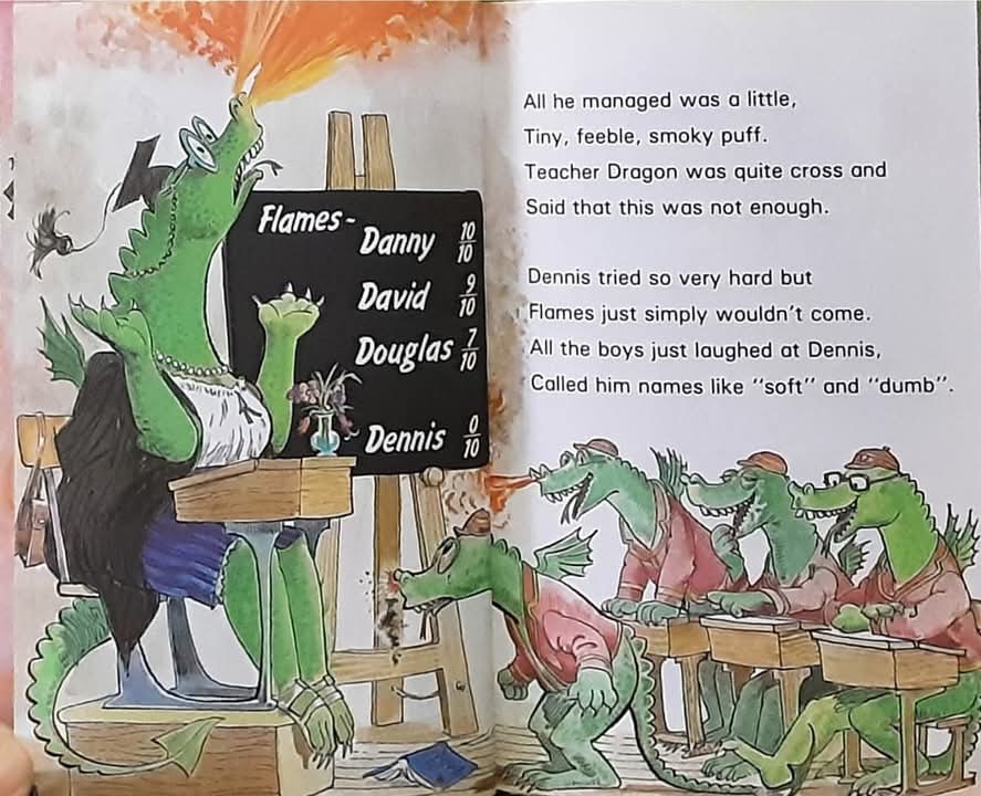 หนังสือนิทานปกแข็ง** 🍓🍓 Dennis the Dragon