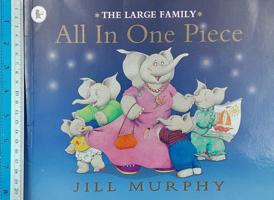 หนังสือนิทานปกอ่อน** 🍅🍓THE LARGE FAMILY:ALL IN ONE PIECE BY JILL MURPHY