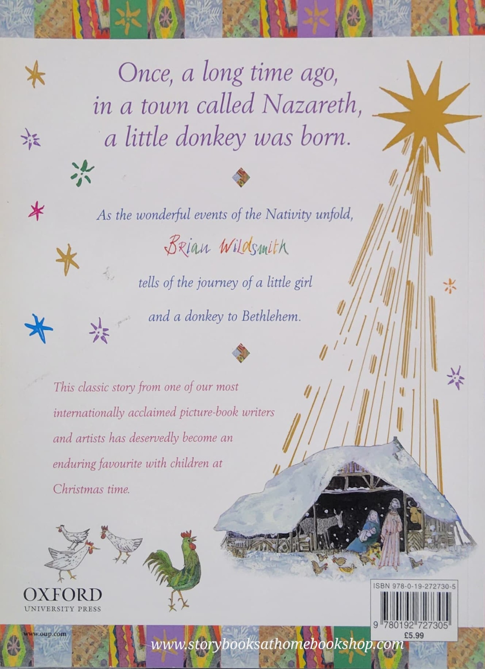 หนังสือนิทานปกอ่อน** 🍅🍓A CHRISTMAS STORY BY BRIAN WILDSMITH