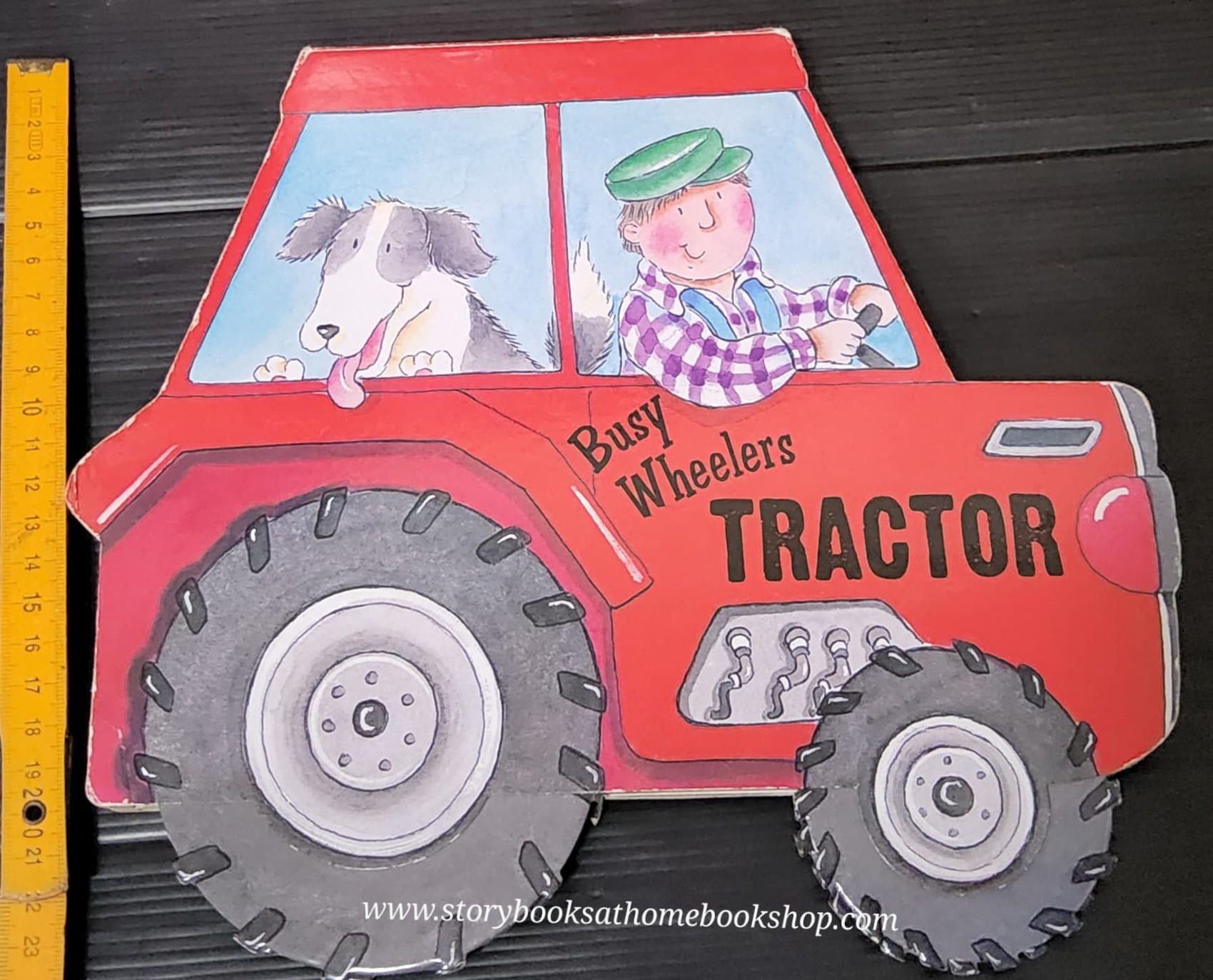 BOARD BOOK** 🍅🍅BUSY WHEELERS TRACTOR (ล้อรถหมุนได้นะคะ)