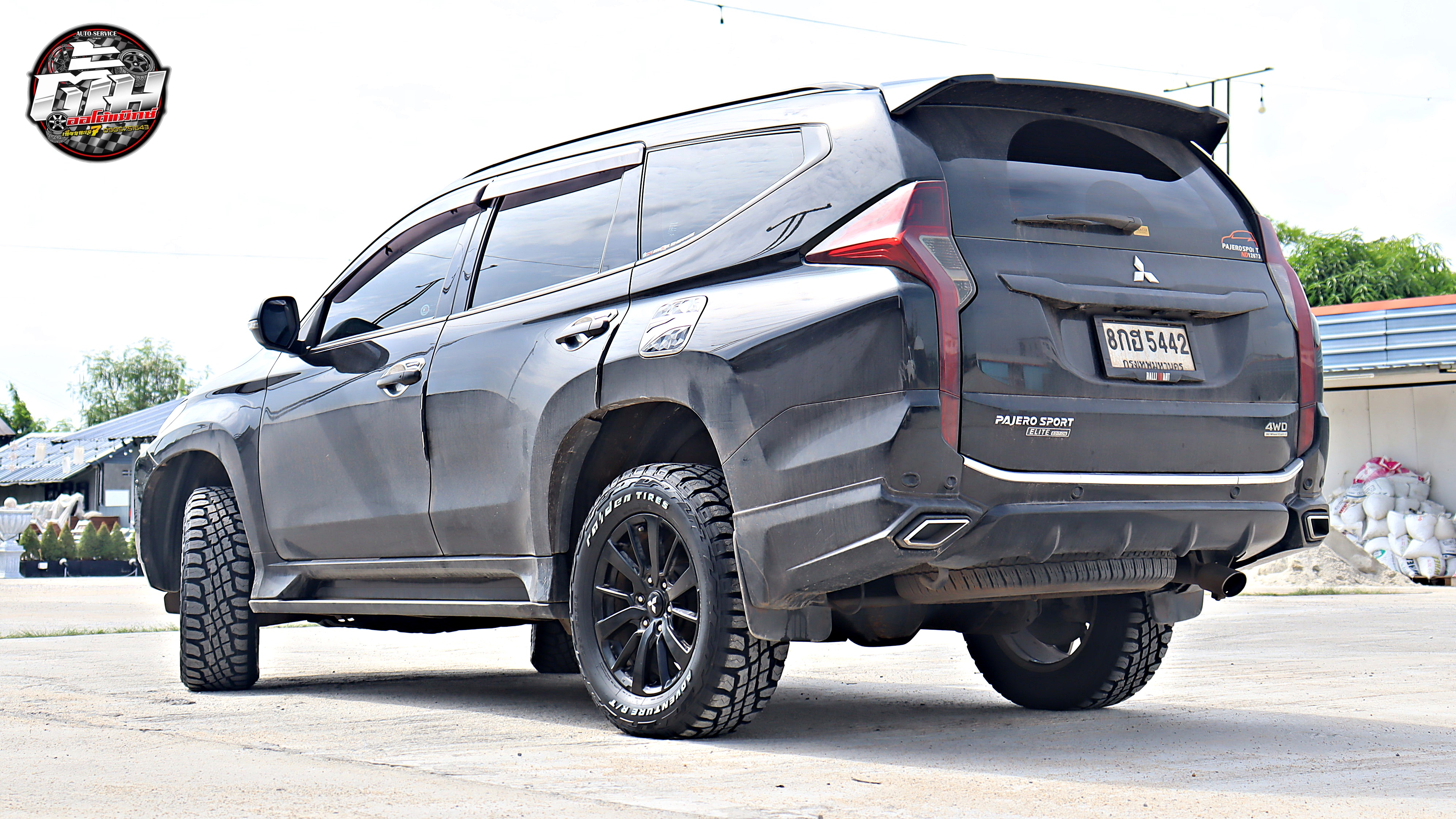 MITSUBISHI PAJERO Sport เปลี่ยนยาง Raiden Tires Adventure R/T 265/60R18 114T