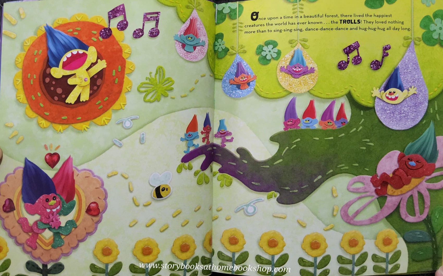 หนังสือนิทานปกอ่อน** 🍅🍓TROLL BOOK OF THE FILM (ปกกริทเตอร์คะ)