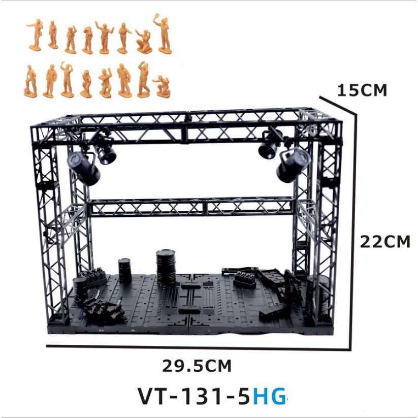 ฐานเวที โรงเก็บ กันดั้ม กันพลา VT Machine Nest Display Stage RG HG MG PG Gundam Gunpla Model