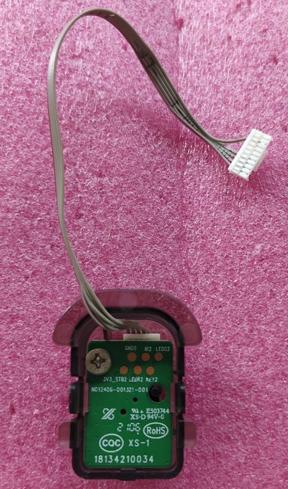 คีย์กด/ตัวรับทีวี SKYWORTH (สกายเวิร์ท)อะไหล่แท้/มือสองพร้อมใช้งาน ใช้กับรุ่น50V6