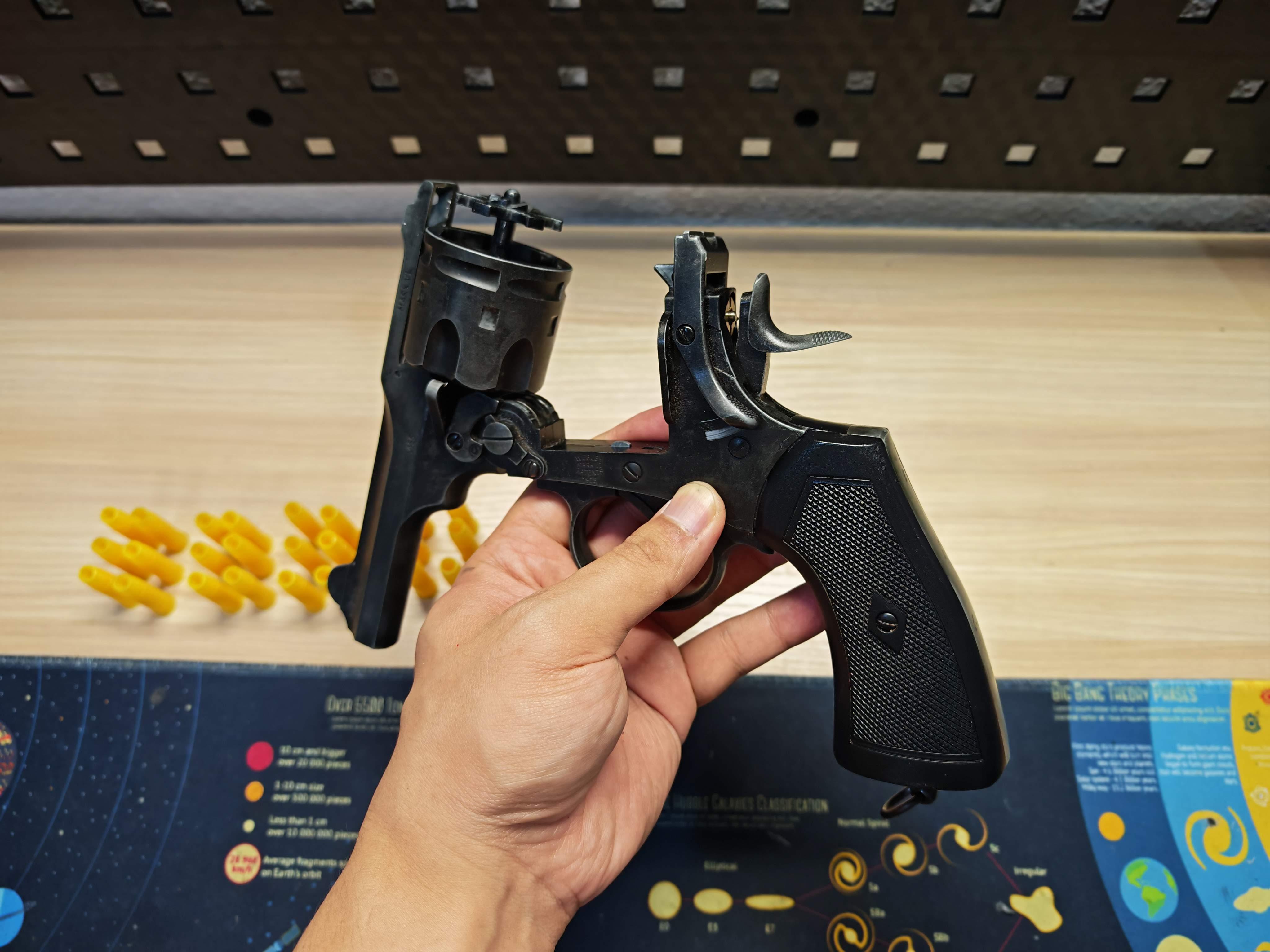 Wingun Webley MkVI .455 4 Revolver ลูกโม่ Co2 BB Gun บีบีกัน Airsoft Gun ปืนอัดลม ปืนสั้นแก๊ส มือสอง
