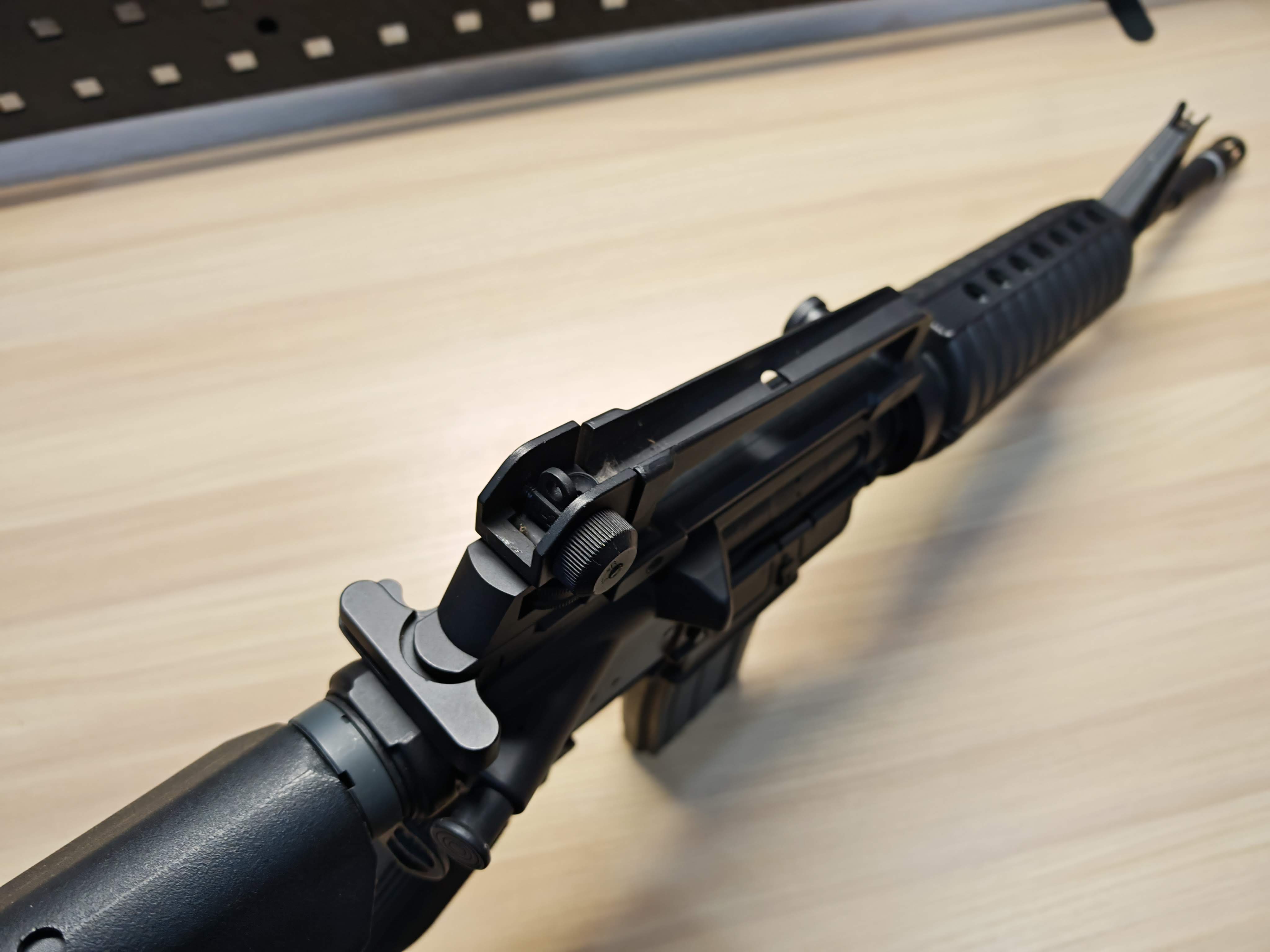 E&C 701 Colt M4A1 บอดี้โลหะ เรียกมือ1 ยังได้ AEG BB Gun บีบีกัน Airsoft Gun ปืนอัดลม ปืนยาวไฟฟ้า มือสอง