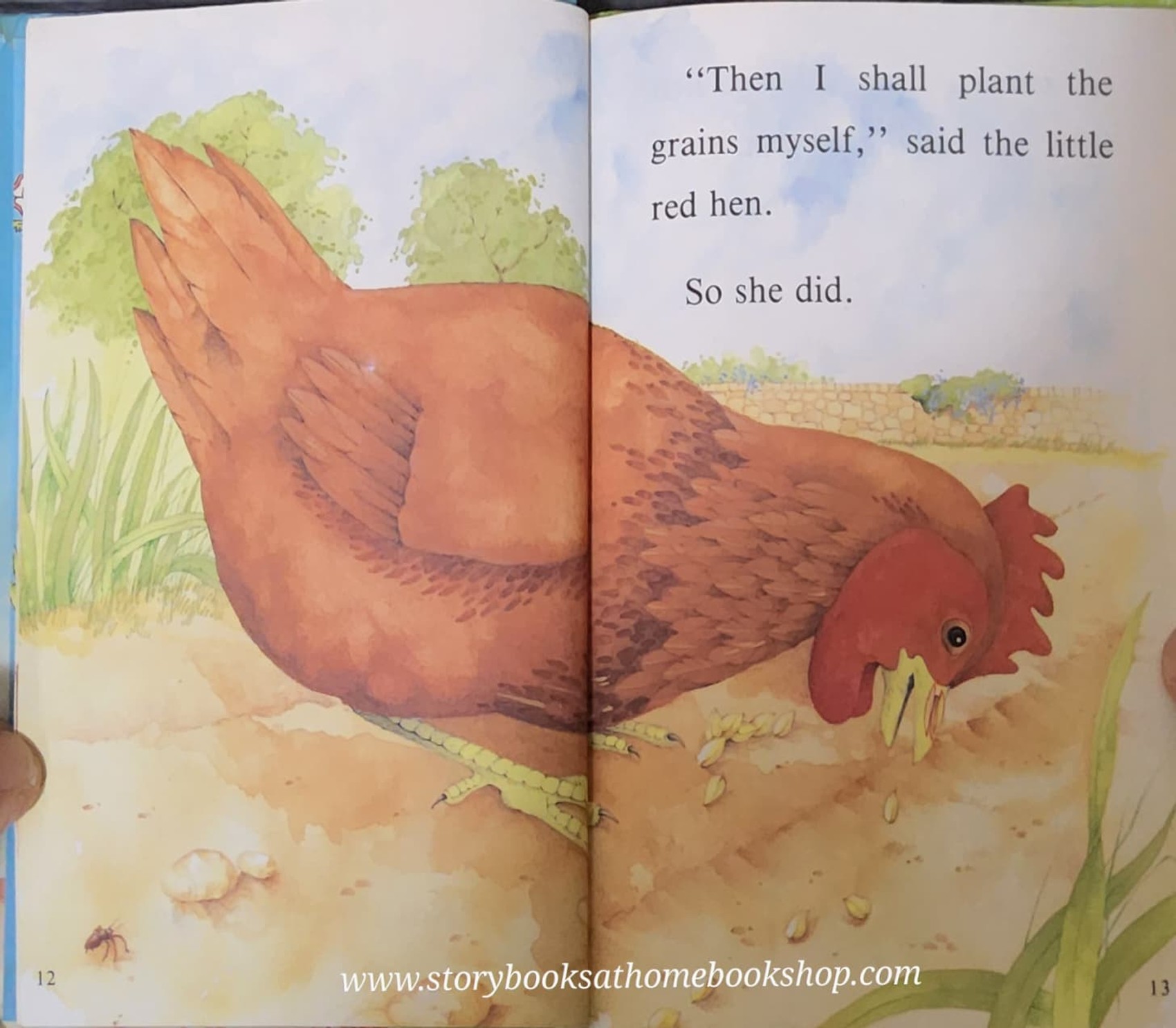หนังสือนิทานปกแข็ง ** ♥️WELL-LOVED TALES: THE LITTLE RED HEN