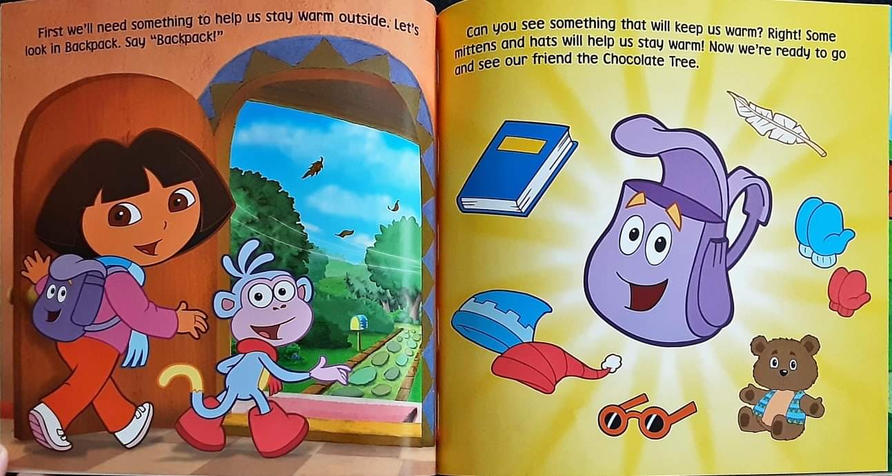 หนังสือนิทานปกอ่อน** 🍅🍓Dora's Chilly day