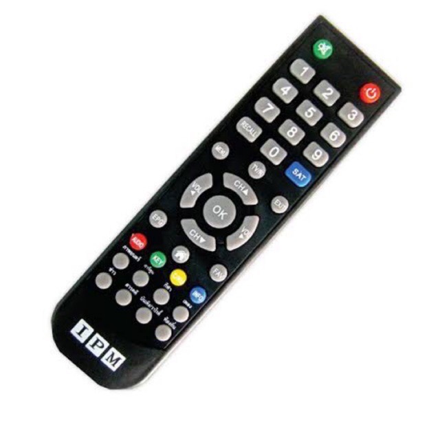 IPM REMOTE IPM (ใช้กับกล่องดาวเทียม IPM ได้ทุกรุ่น)