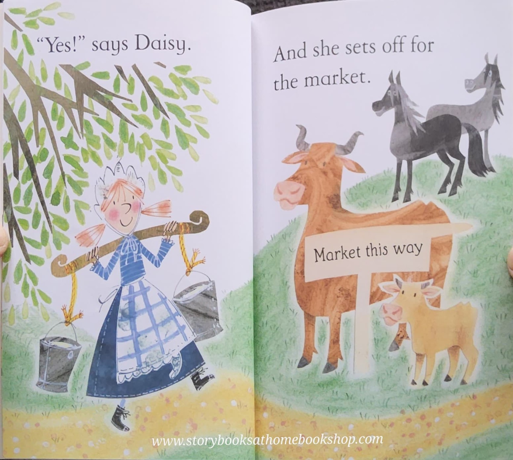 หนังสือนิทานปกอ่อน** 🍅🍅USBORNE FIRST READING:THE DAYDREAMER