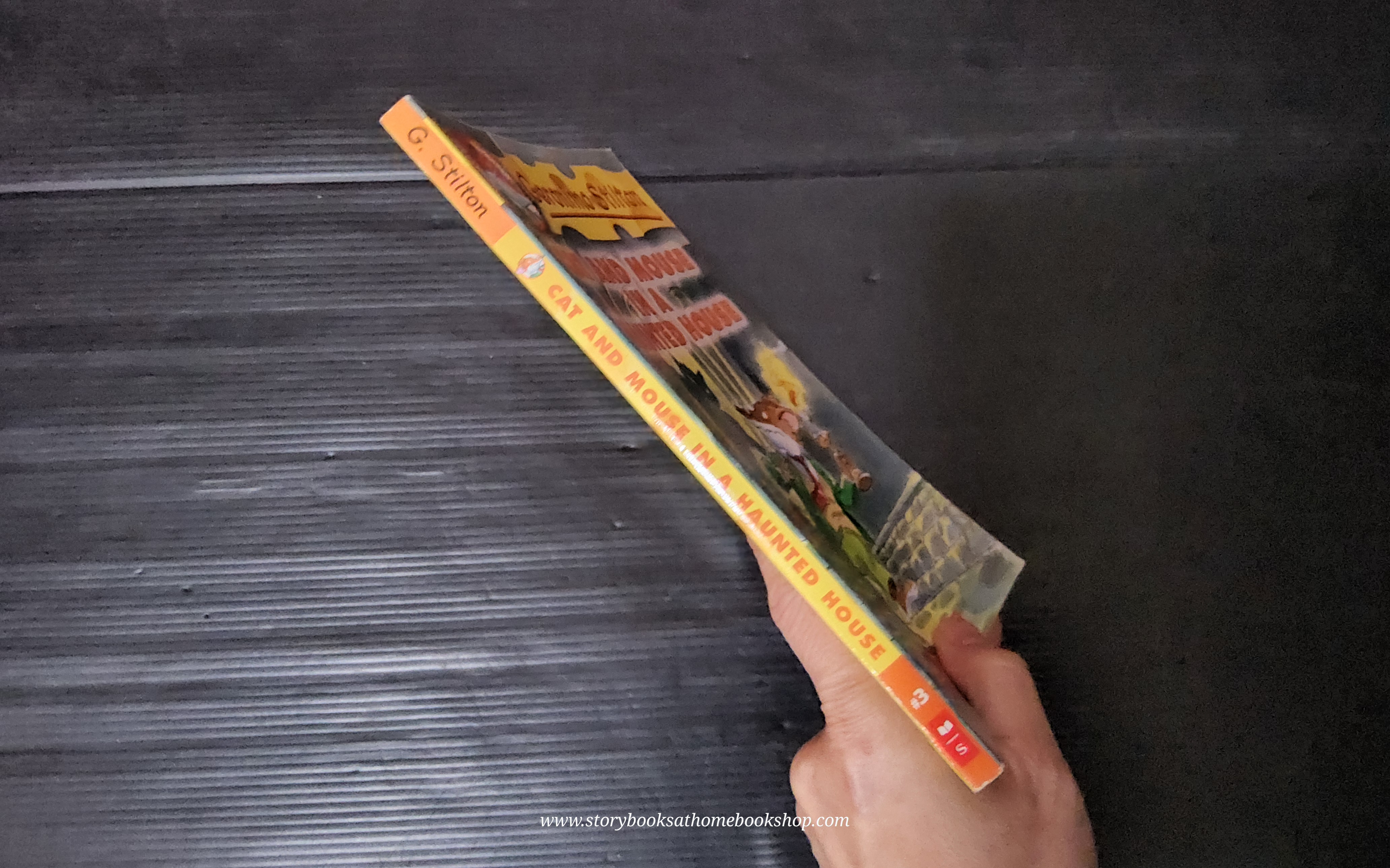 หนังสือนิทานปกอ่อน ** 🍅🍓GERONIMO STILTON: CAT AND MOUSE IN A HAUNTED HOUSE