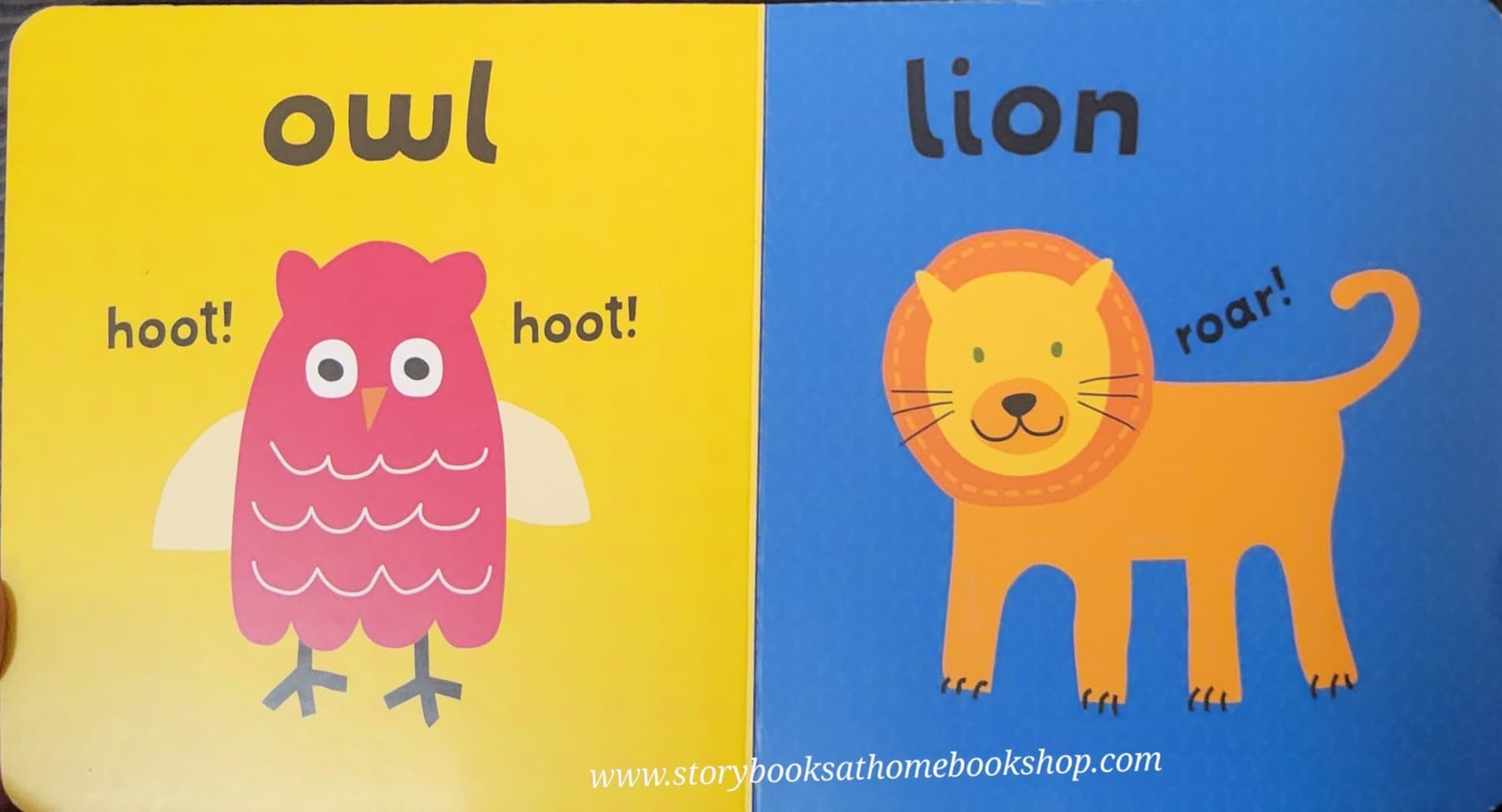 Board Book** 🍅🍓BABY'S FIRST WORDS:ANIMALS BY BLOOMSBURY