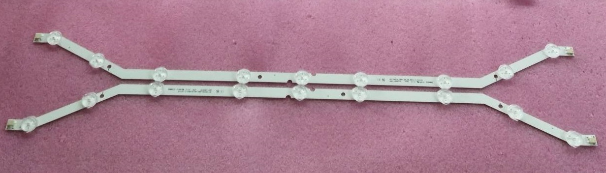 หลอดแบล็คไลท์ทีวี ซัมซุง SAMSUNG ใหม่โรงงาน รุ่นUA32EH4003AK UA32FH4003 UA32H4303 UA32G4303AK HG32AB460GW HG32AC470G1 (หลอดโค้ง+โค้ง แถวละ 9เม็ด2แถว) )