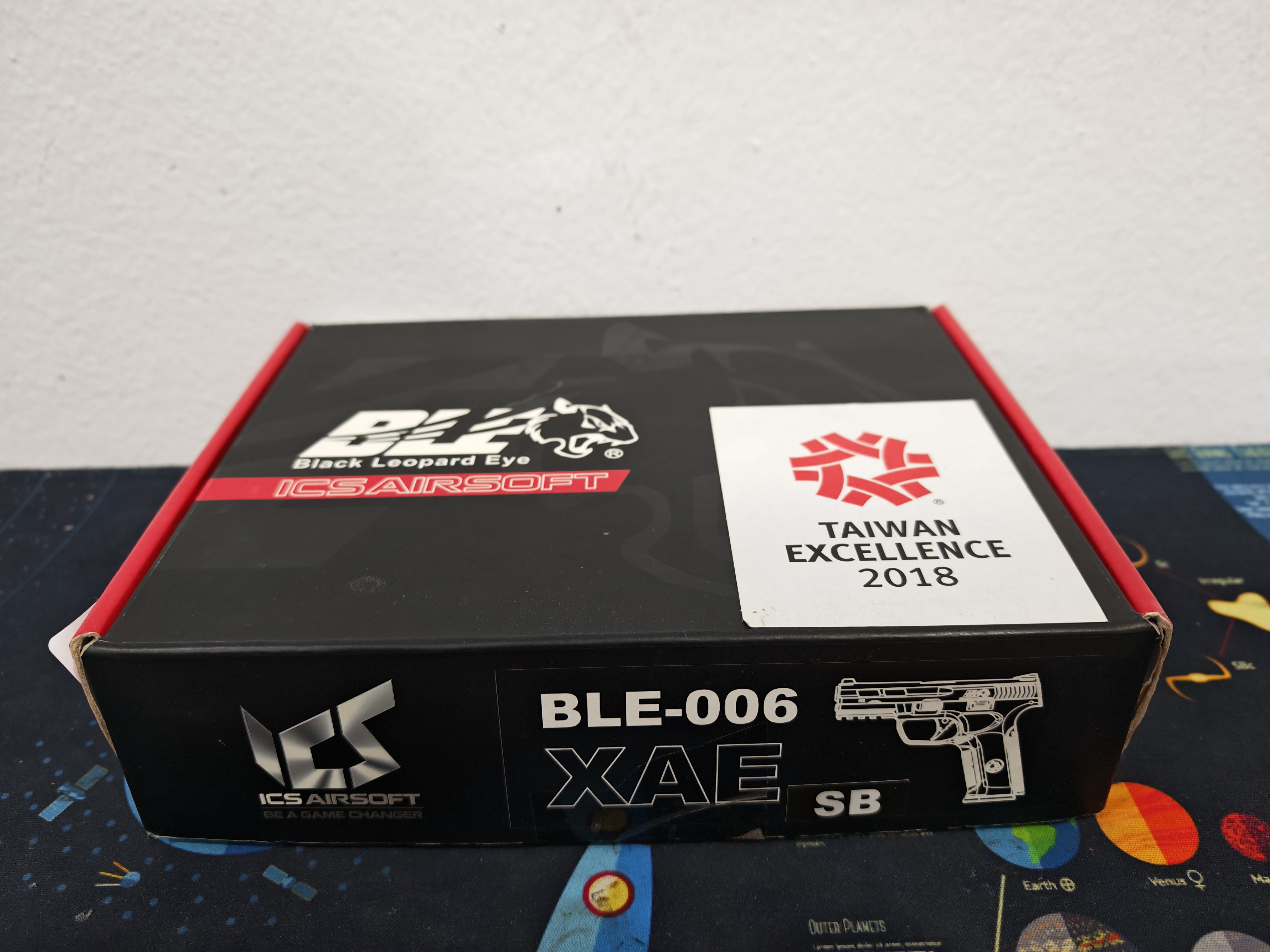 ICS BLE 006 SD4 XAE Gas TWO-TONE Revo Valve System สีทูโทน 2 แม็กกาซีน GBB ไต้หวัน BB Gun บีบีกัน แบบแก๊ส ปืนอัดลม มือสอง Airsoft Gun