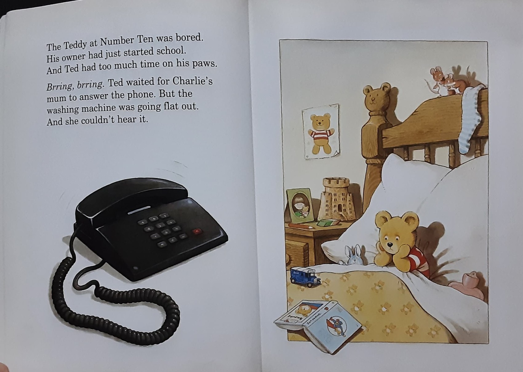 หนังสือนิทานเด็ก ปกอ่อน ภาษาอังกฤษ 🍅🍓 Telophone TED/สภาพ 80-90%