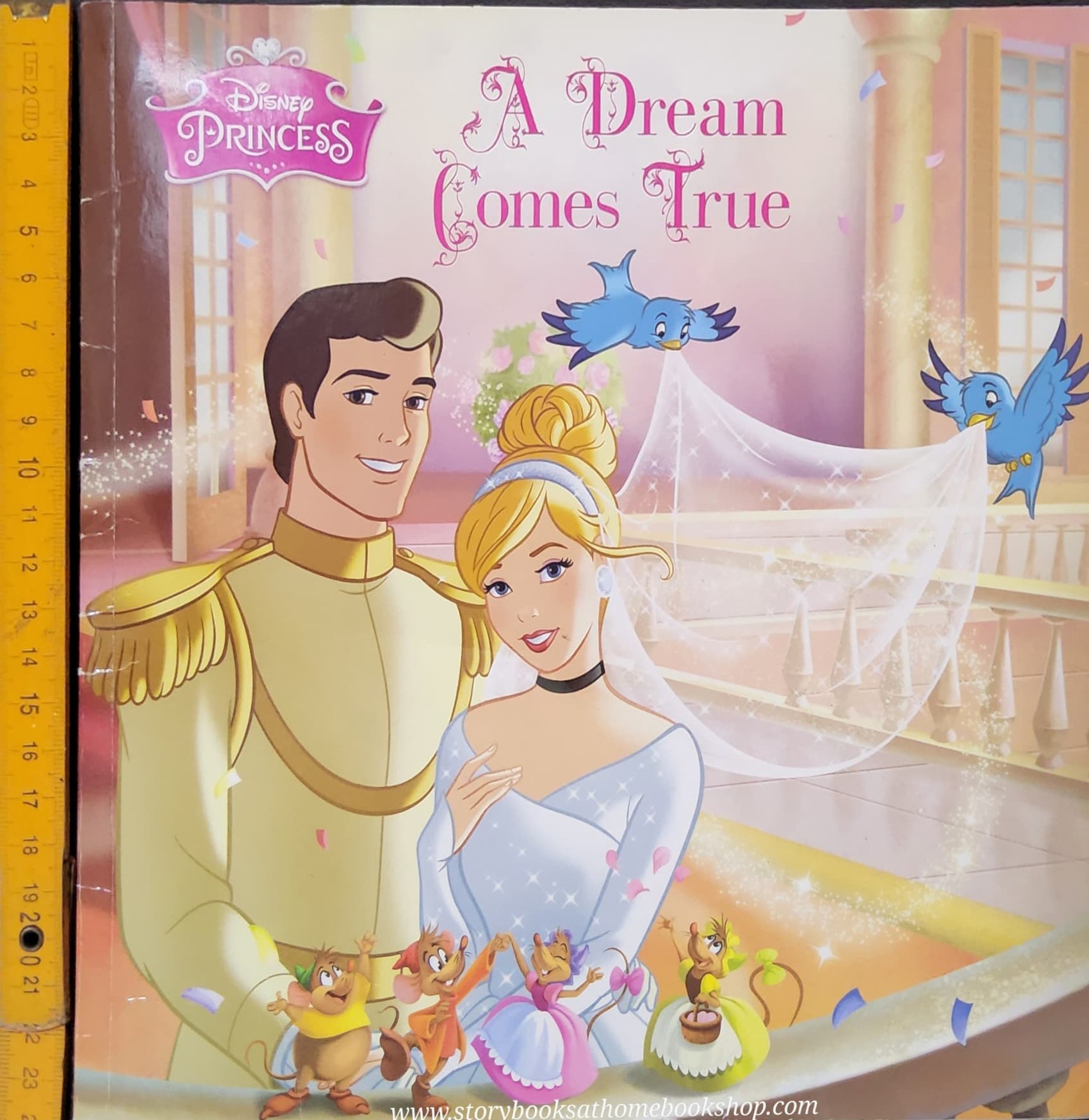 หนังสือนิทานปกอ่อน** 🍅🍓DISNEY PRINCESS DISNEY PRINCESS A DREAM COMES TRUE