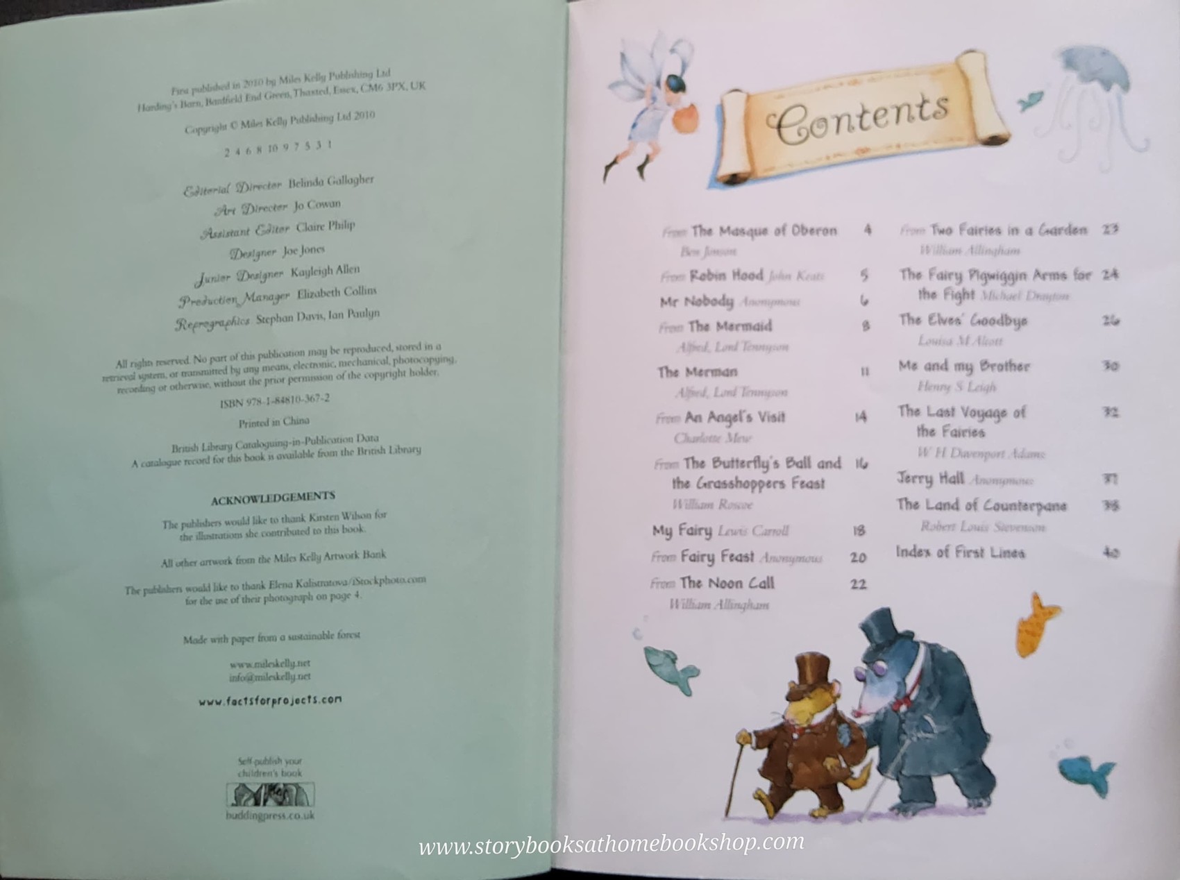 *หนังสือนิทานปกอ่อน ** ♥️♥️THE LAND OF COUNTER PANE AND OTHER POEM