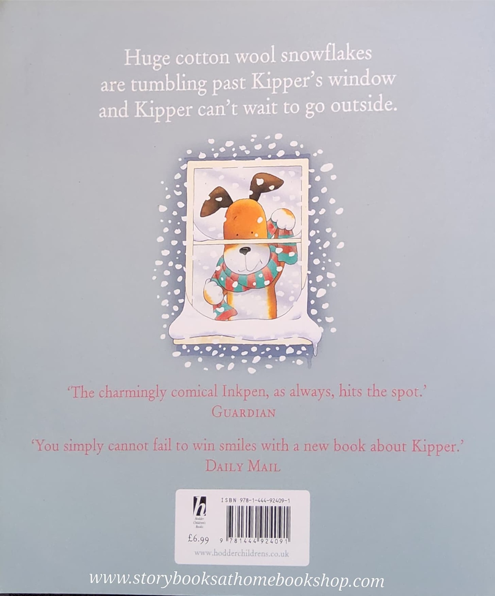 หนังสือนิทานปกอ่อน** 🍅🍓 KIPPER'S SNOWY DAY BY MICK INKPEN
