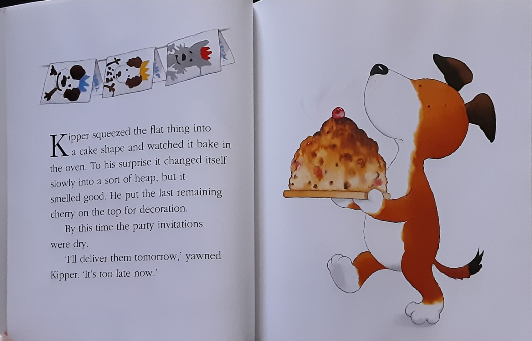 หนังสือนิทานปกอ่อน** 🍅🍓KIPPER'S BIRTHDAY BY MICK INKPEN