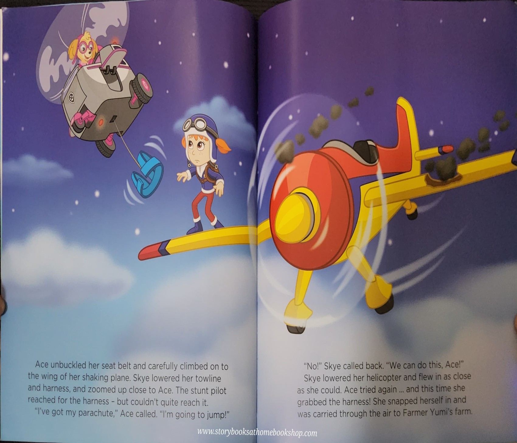 หนังสือนิทานปกอ่อน** 🍅🍅PAW PATROL:SKYE'S GOT TO FLY