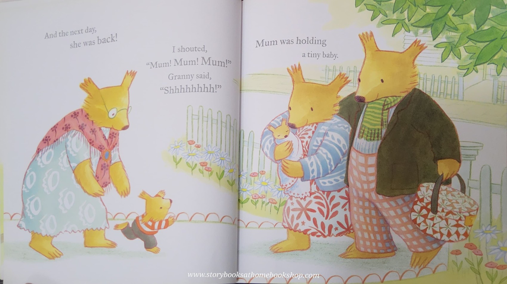 หนังสือนิทานปกอ่อน** 🍅🍓MY BABY SISTER BY EMMA CHICHESTER CLARK