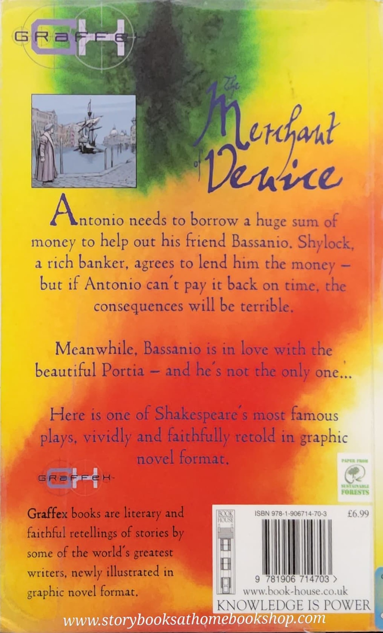 GRAFFEH** **หนังสือนิทานปกอ่อน** 🍅🍓THE MERCHANT OF VENICE WILLIAN SHAKESPEARE