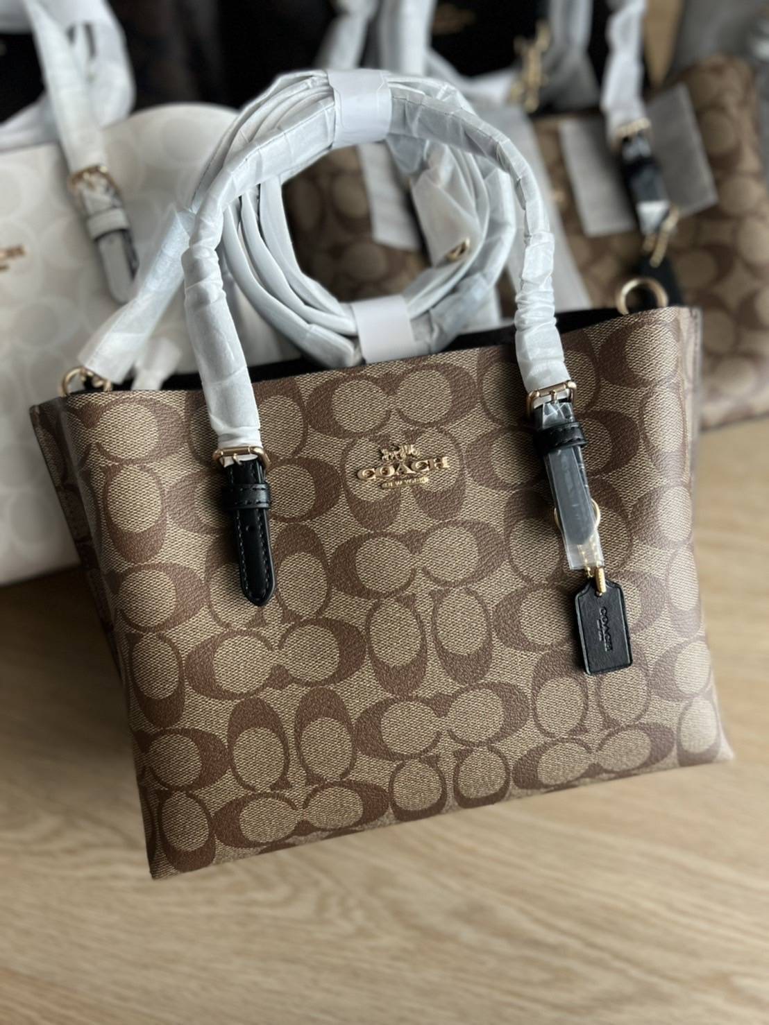 New Coach MOLLIE TOTE 25 IN SIGNATURE CANVAS