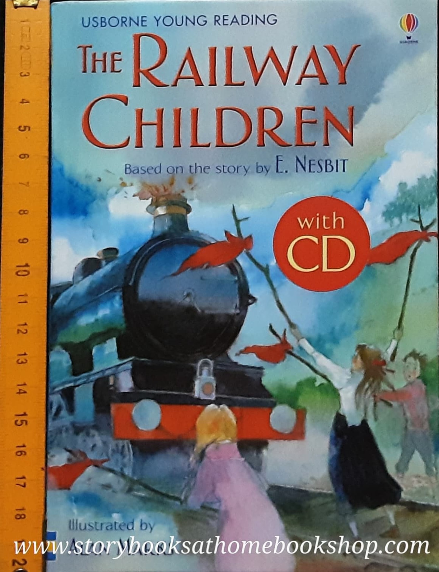 หนังสือนิทานปกแข็ง ** 🍅🍓USBORNE YOUNG READING: THE RAILWAY CHILDREN WITH CD♥️♥️