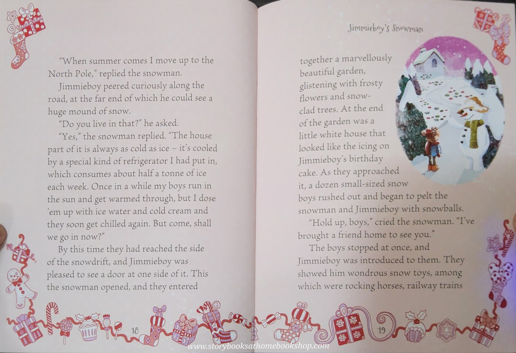 หนังสือนิทานปกอ่อน ** 🍅🍓JIMMIEBOY'S SNOWMAN AND OTHER CHRISTMAS STORIES