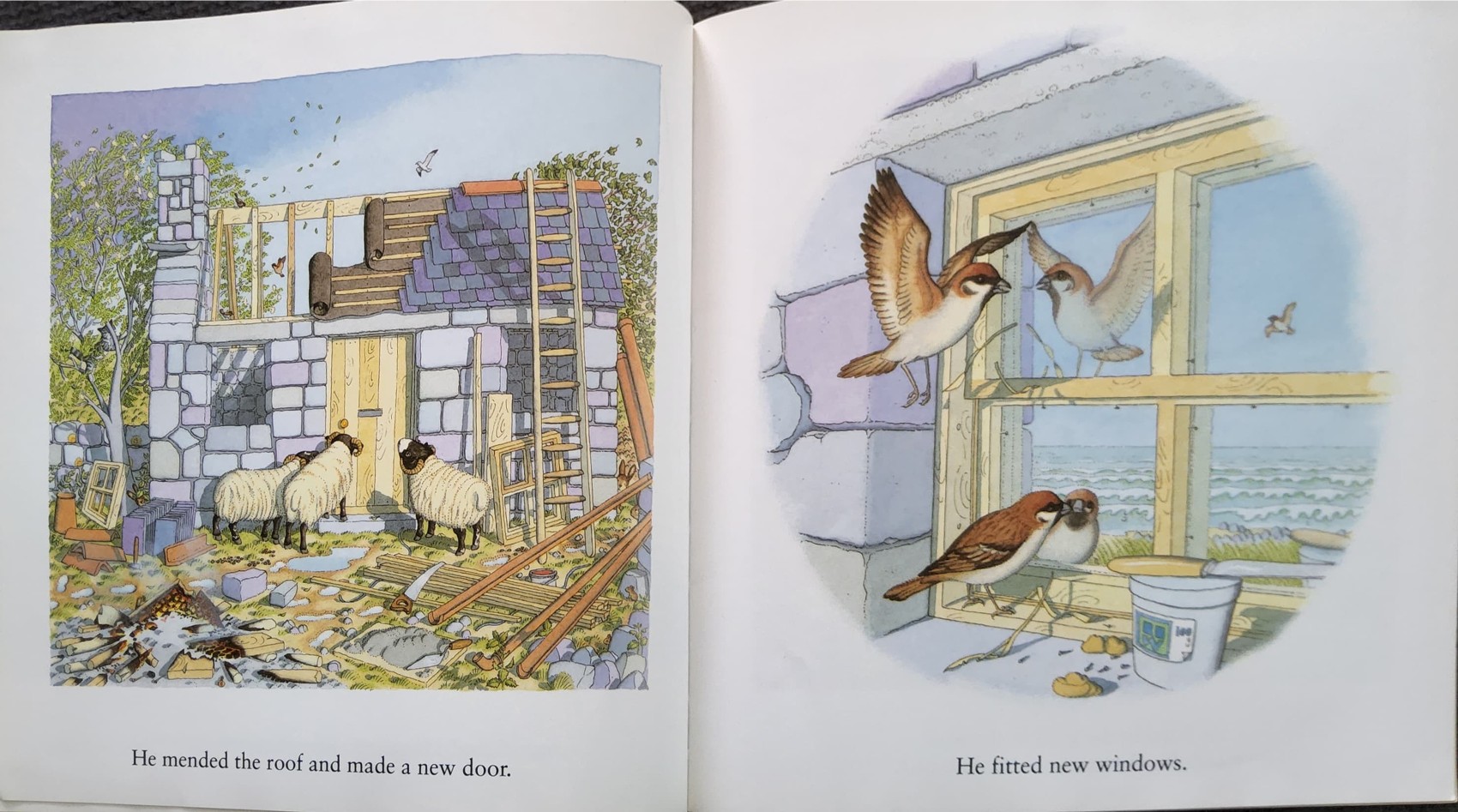 หนังสือนิทานปกอ่อน** 🍅THE LITTLE HOUSE BY THE SEA BY BENEDICT BLATHWAYT