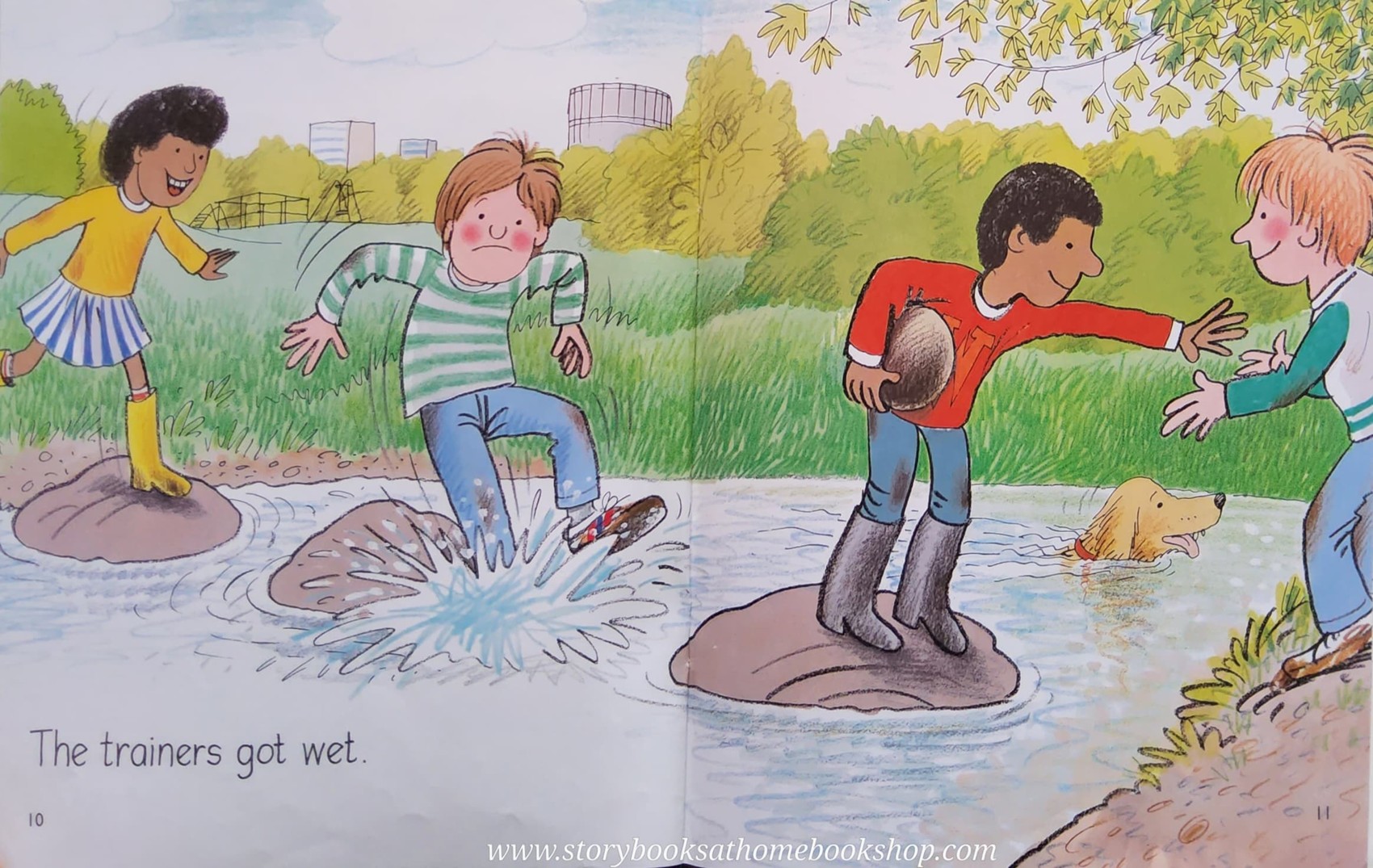 หนังสือนิทานปกอ่อน ** 🍅OXFORD READING TREE: NEW TRAINERS