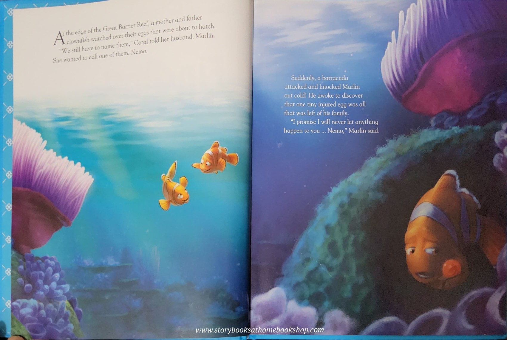 หนังสือนิทานปกแข็ง** 🍓🍓DISNEY FINDING NEMO
