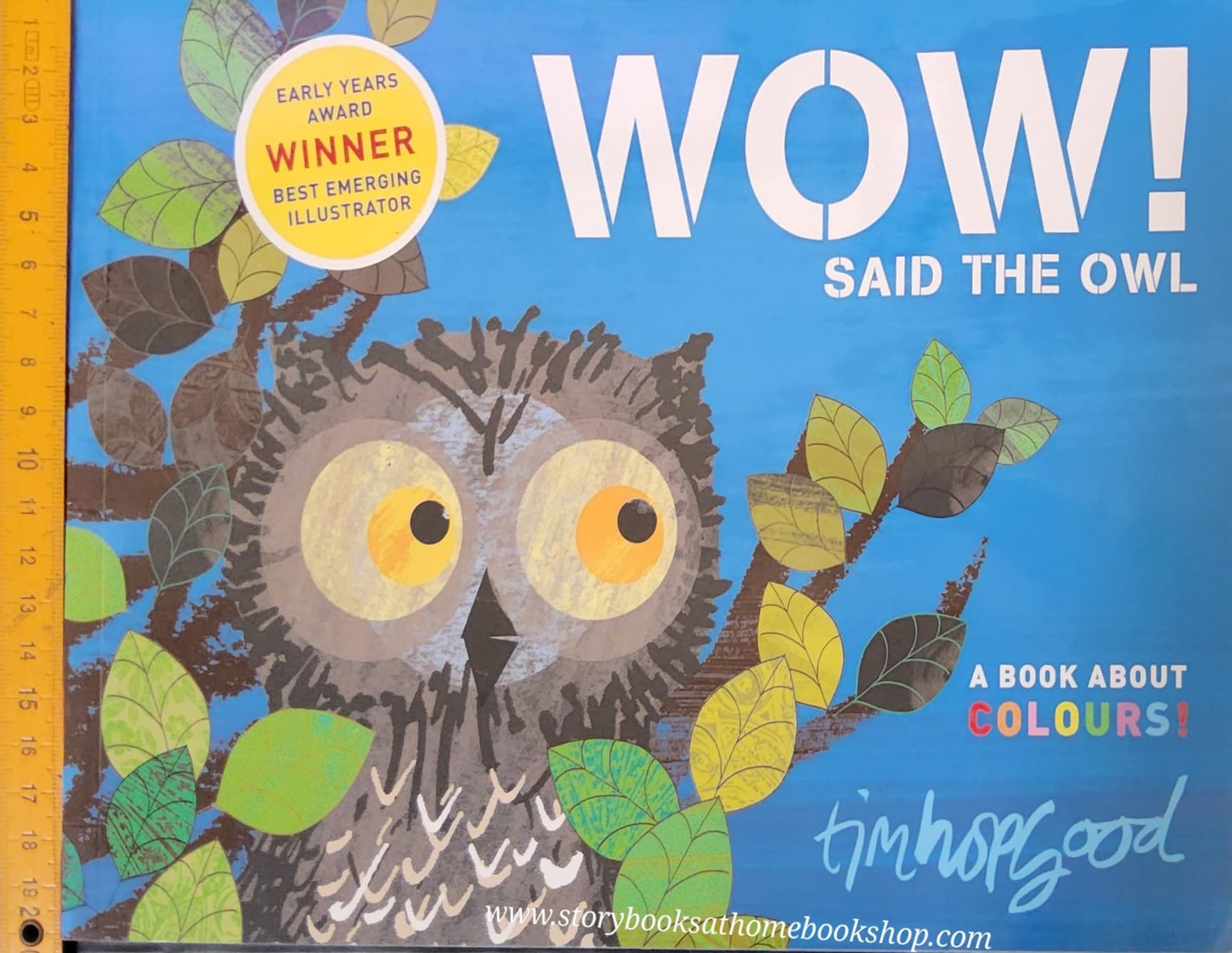 EARLY YEARS AWARD WINNER BEST EMERGING ILLUTRATOR** **หนังสือนิทานปกอ่อน** 🍅🍅WOW! SAID THE OWL