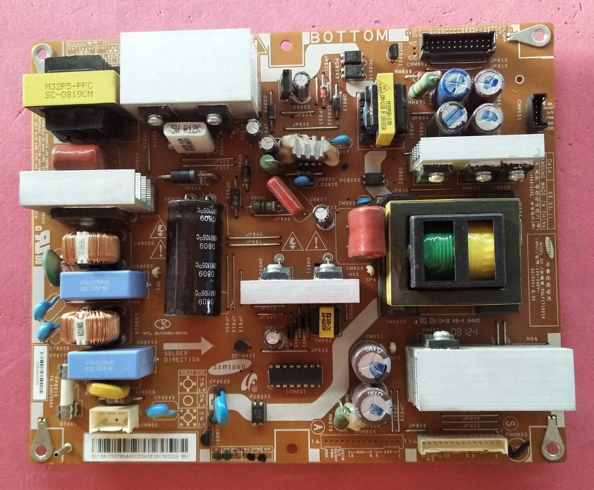 POWER SUPPLY SAMSUNG (ซัพพลาย ซัมซุง) อะไหล่แท้/ของถอดพร้อมใช้งาน พาร์ท BN44-00209A :BN44-00214A :BN44-00221A รุ่น LA26A450C1 :LA32A450C1