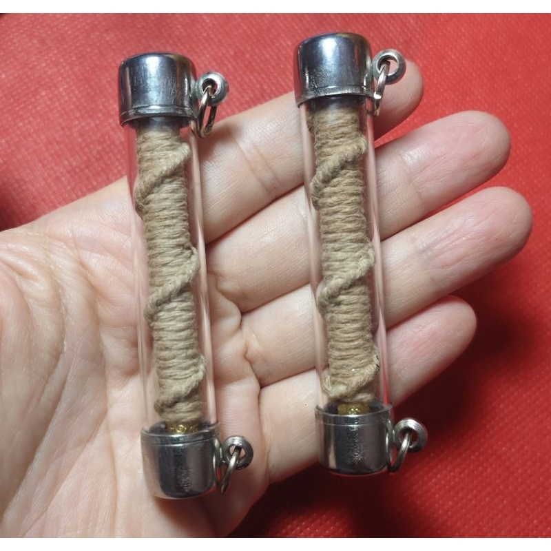 ตะกรุดกันปลอง แช่ว่าน (กันของเสื่อม กันคาถาอาคมเสื่อม กันคัดถอนวิชา กันคุณไสย) รุ่นแรก พ่อท่านมหาพรหม วัดบ้านสวน จ.พัทลุง ปี 2567