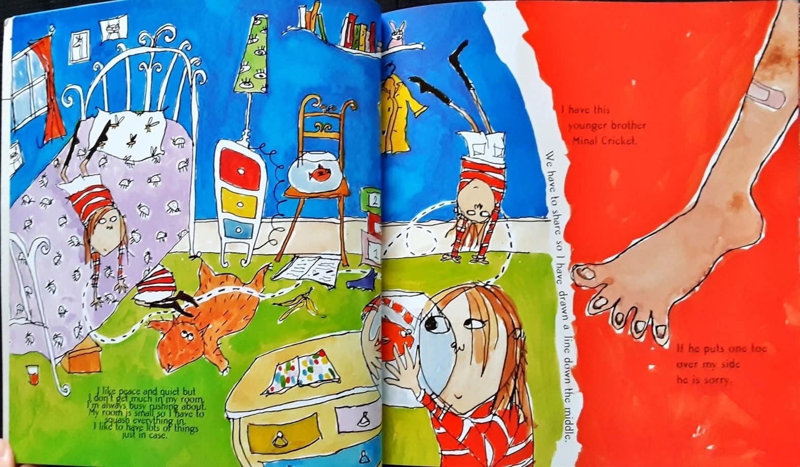 หนังสือนิทานปกอ่อน** 🍅CLARICE BEAN THAT'S ME BY LAUREN CHILD♥️♥️