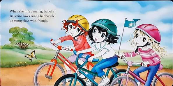 BOARD BOOK หนังสือนิทานเด็ก ภาษาอังกฤษ 🍅🍓 Isabella Ballerina/Used สภาพ 80-90%