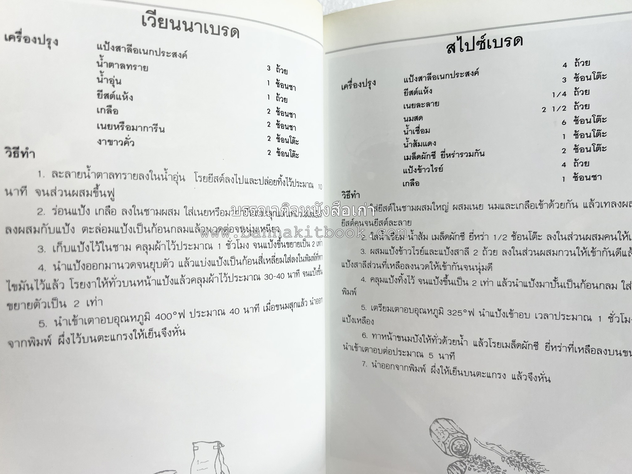 ขนมปัง โดนัท มัฟฟิน (ชุดเบเกอรี่ 1) โดย : อาจารย์ศรีสมร คงพันธุ์.
