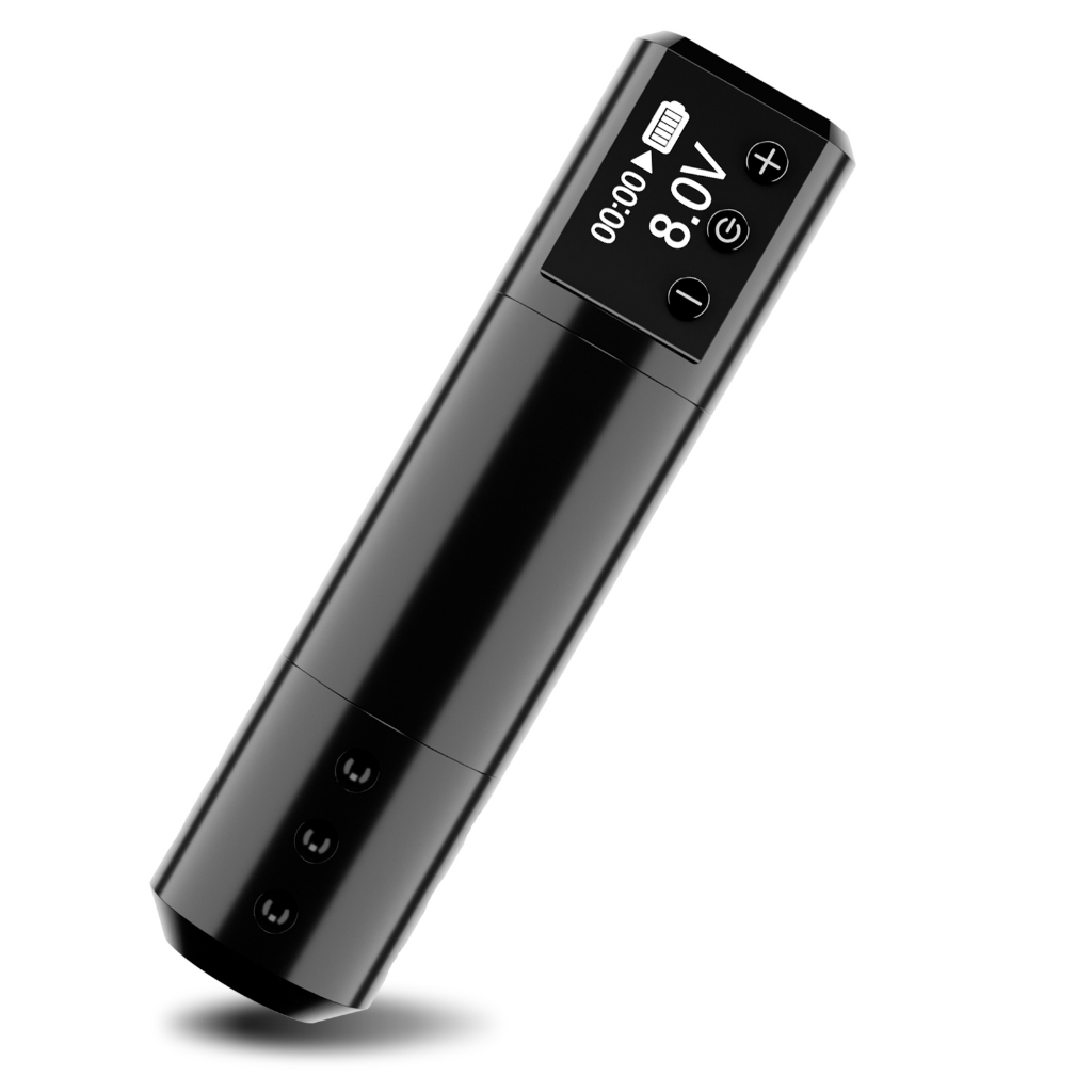 ฮอคเพนไร้สาย รุ่น Black Knight ปากกาสักลาย ไร้สาย Wireless Tattoo Pen Stroke Length 4.2mm